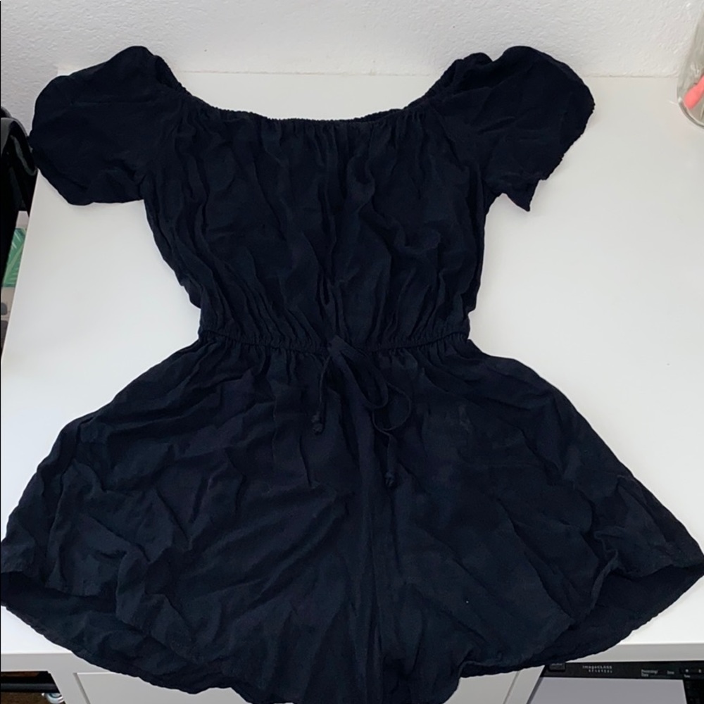 off the shoulder romper